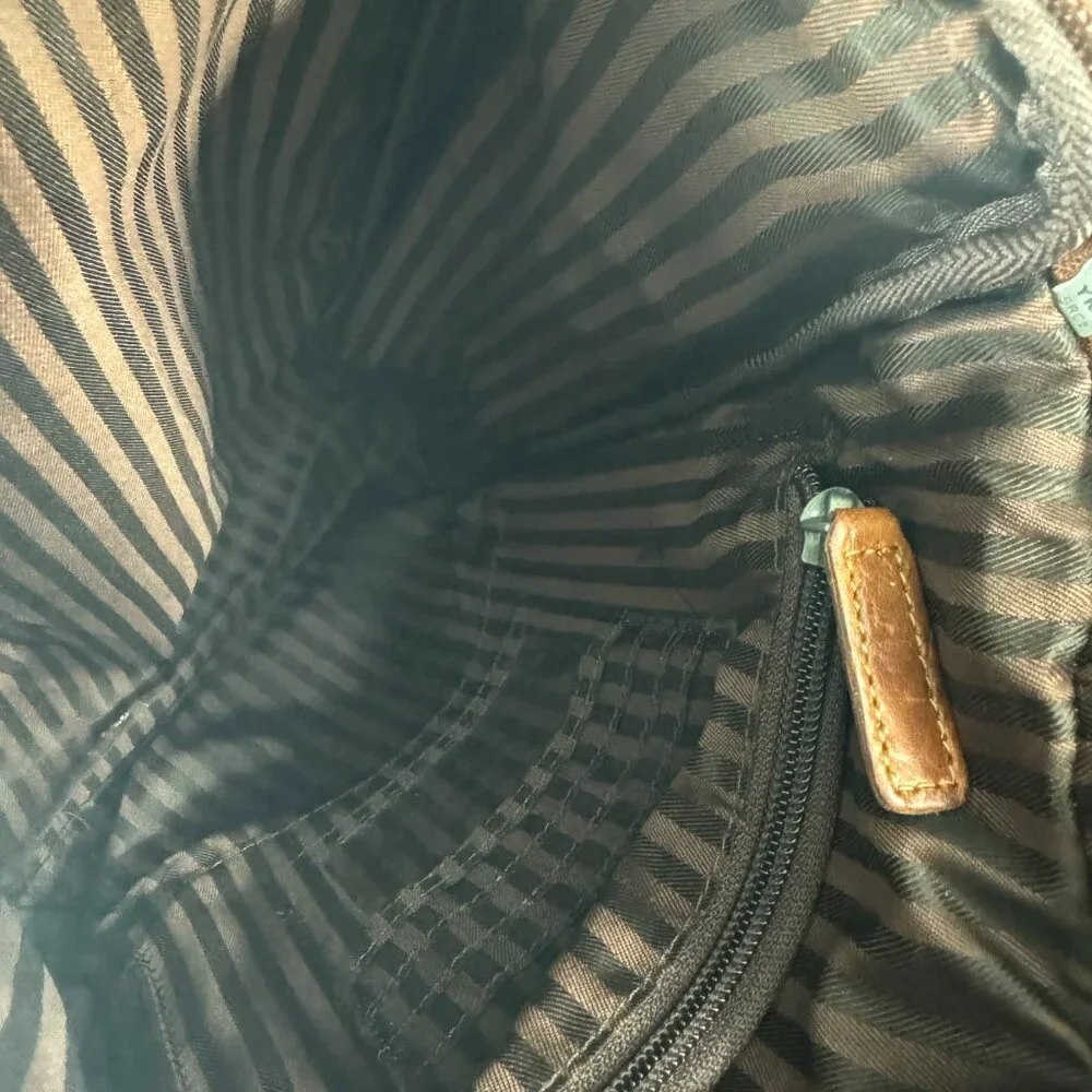 Brown Leather Backpack - Picture 6 of 9